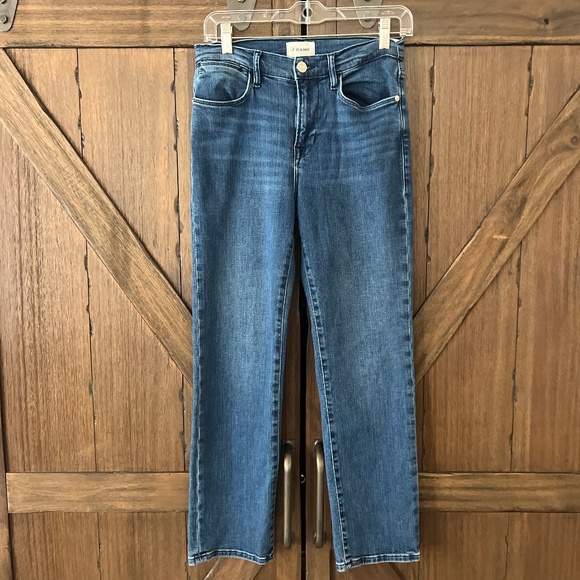 Frame Le High Straight Ankle Leg Jeans Size 28 - Picture 3 of 8